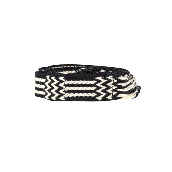Etro Braided Fringed Belt in Multicolor Canvas - Picture 2 of 3